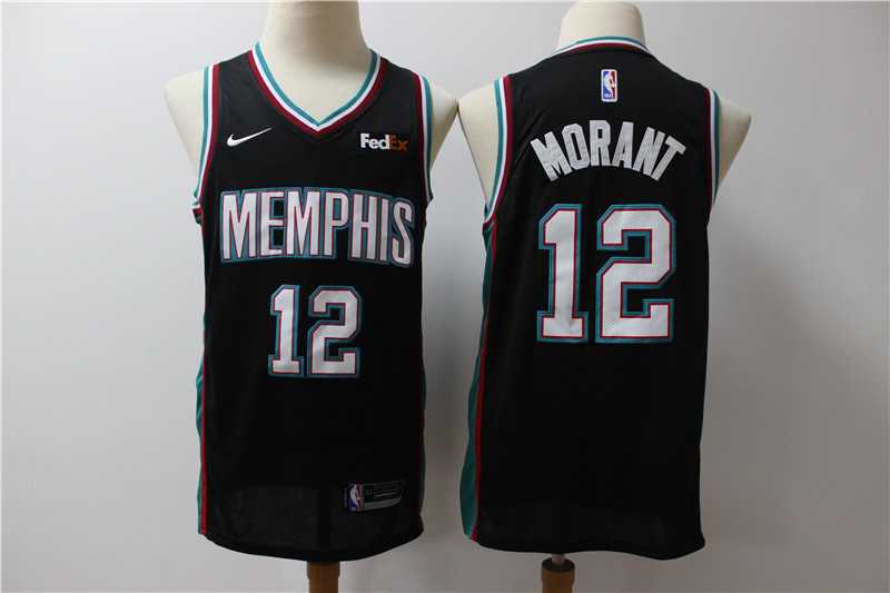 Grizzlies 12 Ja Morant Black Nike Swingman Jersey,We sell and wholesale Grizzlies 12 Ja Morant Black Nike Swingman Jersey on line form chian!